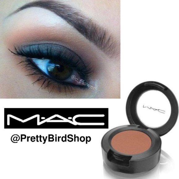 3 MAC eyeshadows TEXTURE & GIVE A GLAM & BROWN SCRIPT NIB brown smoky sultry - Picture 4 of 5